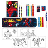 Pad with 40 Coloring Pages Stickers and 3 Spider-Man Crayons (508155)