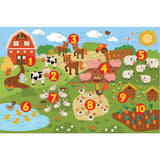 Puzzle Δαπέδου 48 τεμάχια 90x60εκ Αριθμοί (622314) - Fun Planet