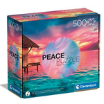 Clementoni Παζλ 500 Peace Puzzles Living The Present (1220-35120) - Fun Planet