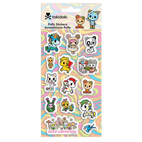 Αυτοκόλλητα Tokidoki Puffy 10x22εκ (470311) - Fun Planet