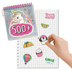 Sticker Book Τετράδιο Με 500 Αυτοκόλλητα (1027-64234) - Fun Planet