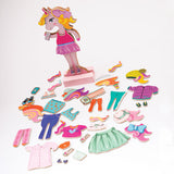 AS Magnet Box Fantasy Dreams Dress-Up 46 Εκπαιδευτικοί Ξύλινοι Μαγνήτες (1029-64059)