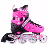 Sports Kids Roller Skates 3 sizes, fuchsia (002.1083/F)