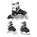 Sports Kids Roller Skates 3 sizes, fuchsia (002.1083/F)