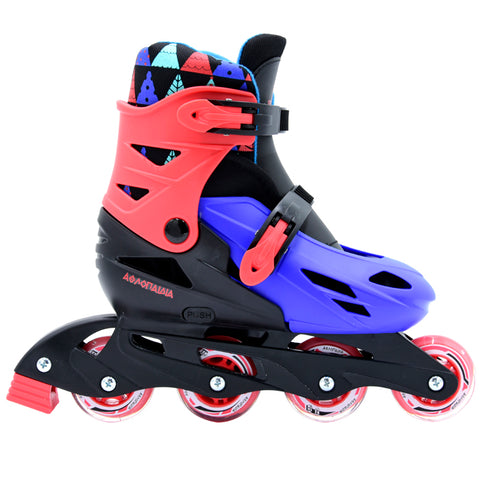 Sports Kids Roller Skates 3 sizes, fuchsia (002.1083/F)