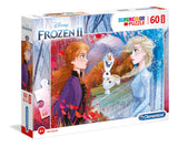 Clementoni Παιδικό Παζλ Maxi Supercolor Disney Frozen 60 τμχ (1200-26452) - Fun Planet