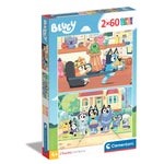 Clementoni Παζλ 2X60 Special Color Bluey (1200-24813) - Fun Planet