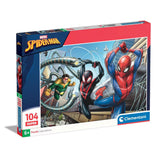 Clementoni Παζλ 104 Super Color Marvel Spider-Man (1210-25778) - Fun Planet