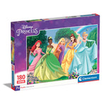 Clementoni Παζλ 180 Super Color Disney Princess (1210-29787) - Fun Planet