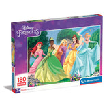 Clementoni Παζλ 180 Super Color Disney Princess (1210-29787) - Fun Planet