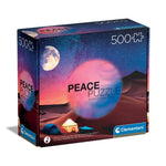 Clementoni Παζλ 500 Peace Puzzles Starry Night Dream (1220-35527) - Fun Planet