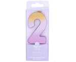 Cake Candle Number "1" Gold Sparkling Celebrations Gold 8cm (M9901773)