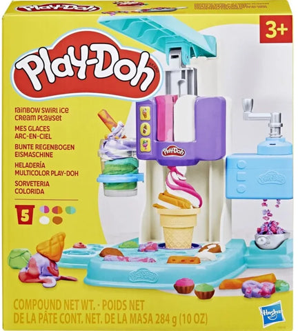 Play-Doh: Rainbow Swirl Ice Cream Playset (G0028)