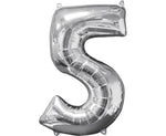 Foil Balloon Mini Number "4" Gold 16"/41cm (059049)