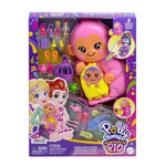 Polly Pocket Mίνι - Τρέντι Τσαντάκι Momma Monkey & Baby (HWP04)