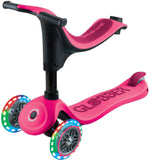 Globber Scooter Go.Up Sporty Lights Fuchsia (452-610-4) - Fun Planet