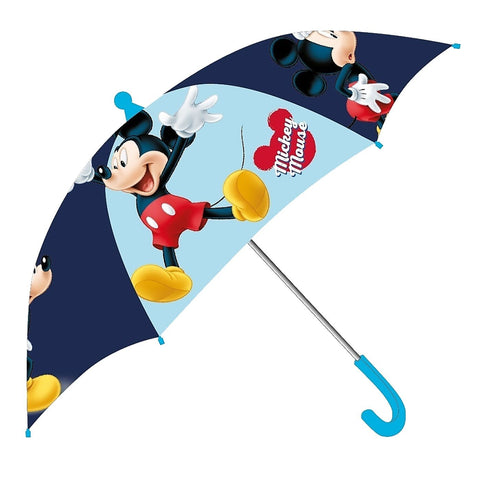 Ομπρέλα Disney Mickey Μπλε-Θαλασσί H60cm Φ70cm (20-1369)