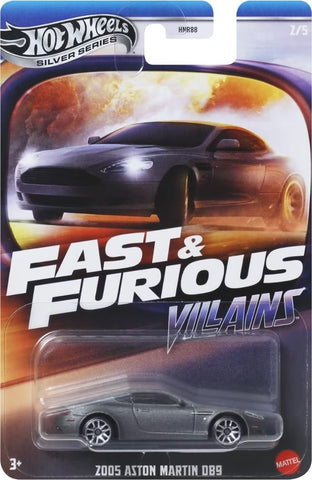 Hot Wheels Aυτοκινητάκι Fast & Furious Villains 2005 Aston Martin D89 (JBY35)