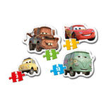 Clementoni Τα Πρώτα Μου Παζλ 1X3 + 1X6 + 1X9 + 1X12 Super Color Disney Cars (1200-20804) - Fun Planet