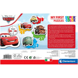 Clementoni Τα Πρώτα Μου Παζλ 1X3 + 1X6 + 1X9 + 1X12 Super Color Disney Cars (1200-20804) - Fun Planet