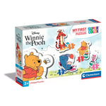 Clementoni Τα Πρώτα Μου Παζλ 1X3 + 1X6 + 1X9 + 1X12 Super Color Disney Winnie The Pooh (1200-20820) - Fun Planet