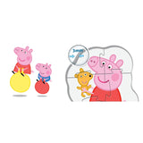 Clementoni Τα Πρώτα Μου Παζλ 1X3 + 1X6 + 1X9 + 1X12 Super Color Peppa Pig (1200-20829) - Fun Planet