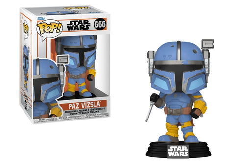 Funko Pop! Disney Star Wars: The Mandalorian - Paz Vizsla #666 Bobble-Head Vinyl Figure (76553) - Fun Planet