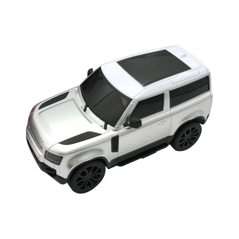 Τηλεκατευθυνόμενο Αυτοκίνητο Land Rover Defender 90 1:24 Ασημί (29824M)