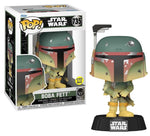 Funko Pop! Disney Star Wars: Fett Legacy - Boba Fett Glows in the Dark #735 Bobble-Head Vinyl Figure (82723) - Fun Planet