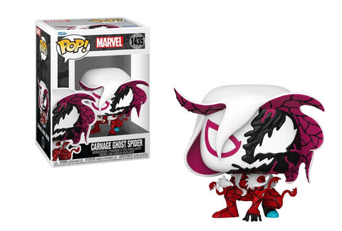 Funko Pop! Marvel: Carnageized - Carnage Ghost Spider #1435 Bobble-Head Vinyl Figure (82645) - Fun Planet