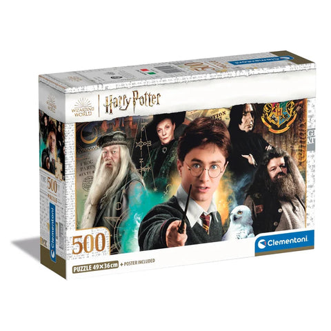 Clementoni Παζλ Compact Box Harry Potter 500 τμχ (1220-35534)