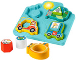 Fisher Price Παζλ Οχημάτων Με Σχήματα Και Ήχους (HRP31) - Fun Planet