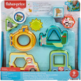 Fisher Price Παζλ Οχημάτων Με Σχήματα Και Ήχους (HRP31) - Fun Planet