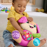 Fisher Price Laugh & Learn Εκπαιδευτικό Σκυλάκι Smart Stages Ροζ (JFD34)