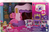 Disney Princess Mini Κούκλες Άμαξα Καστράκι 2 σε 1 (HWX17) - Fun Planet