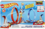 Hot Wheels Πίστα Διπλή Εκτόξευση Και Λούπ (GRW39) - Fun Planet