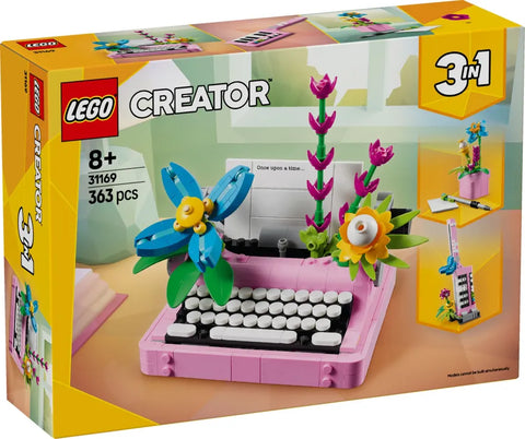 LEGO Creator 3in1 Typewriter With Flowers (31169)