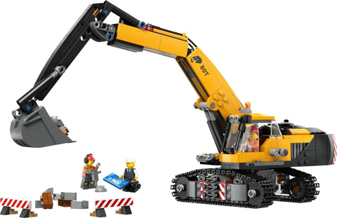 LEGO City Yellow Construction Excavator (60420) - Fun Planet