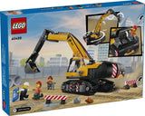 LEGO City Yellow Construction Excavator (60420) - Fun Planet