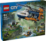 LEGO City Jungle Explorer Helicopter At Base Camp (60437) - Fun Planet