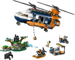 LEGO City Jungle Explorer Helicopter At Base Camp (60437) - Fun Planet