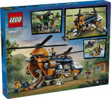 LEGO City Jungle Explorer Helicopter At Base Camp (60437) - Fun Planet