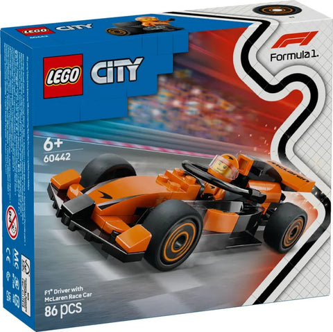 LEGO City F1® Driver With McLaren Race Car (60442)