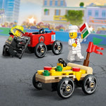 LEGO City Pizza vs. Fire Truck Race Car Pack (60458)