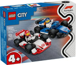 LEGO City F1® Williams Racing & HAAS F1® Race Cars (60464)