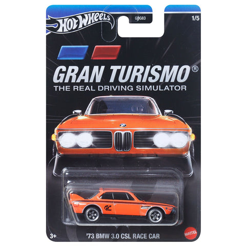 Hot Wheels Aυτοκινητάκι Gran Turismo '73 BMW 3.0 CSL Race Car (HRV63) - Fun Planet