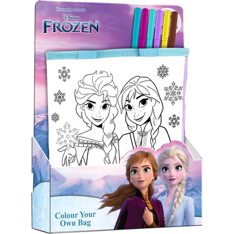 Τσάντα Χρωματισμού με 6 Μαρκαδόρους Frozen (564504) - Fun Planet