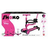 Shoko Παιδικό Πατίνι Scooter Prime 4 In 1 Plus Ροζ (5004-50523) - Fun Planet