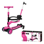 Shoko Παιδικό Πατίνι Scooter Prime 4 In 1 Plus Ροζ (5004-50523) - Fun Planet