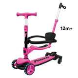 Shoko Παιδικό Πατίνι Scooter Prime 4 In 1 Plus Ροζ (5004-50523) - Fun Planet